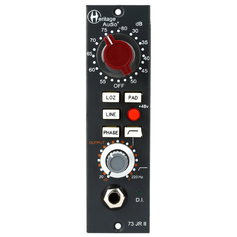 HERITAGE AUDIO 73 JR II 500 Serisi Mikrofon Preamfisi / DI Modülü